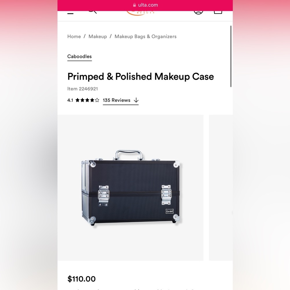 Make up case $70 or best offer